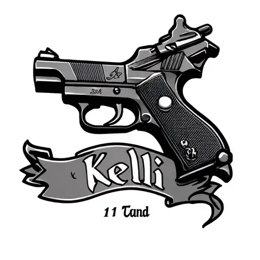 Name Kelli And 11 With A Gun