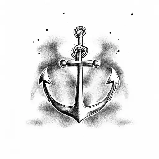 Anchor With Wreath