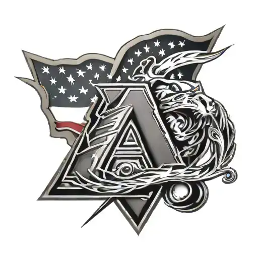 Arizona Diamondbacks Logo With Arizona Flag In Background