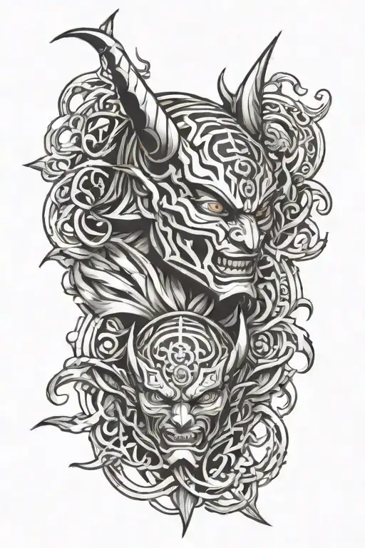 Jujitsu Kasien Sukuna Eye And Demon Slayer Douma Eye