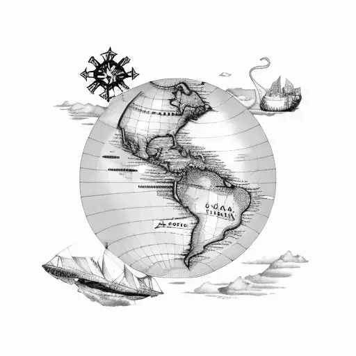 Nautical Map Venezuela And Colombia