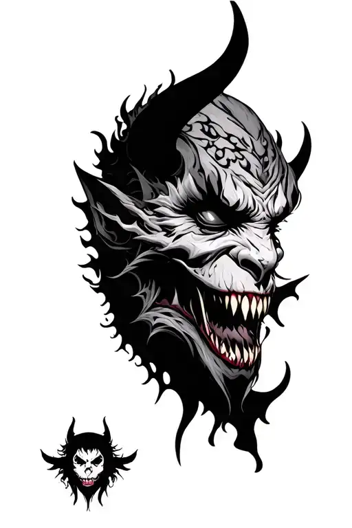 Demon And Moster Faces