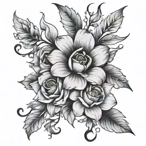 Different Flowers Wrapped