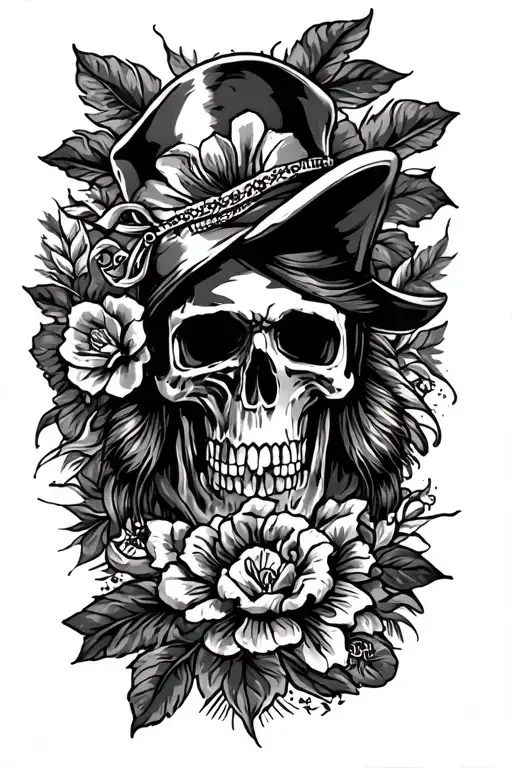 New Orleans Theme Full Thigh