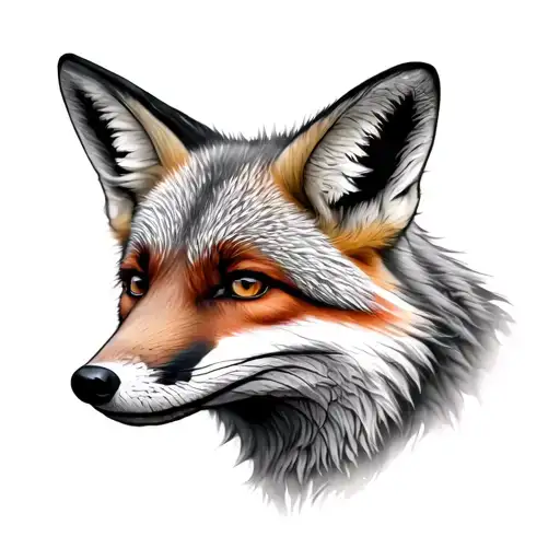 Realistic Fox
