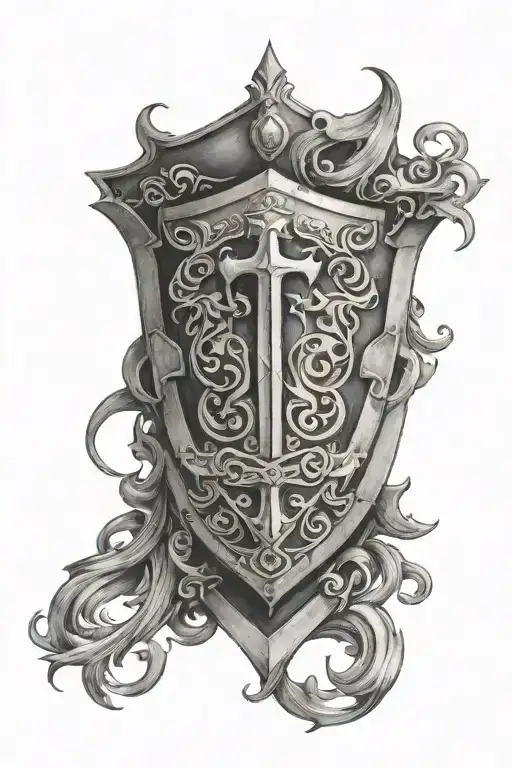 Shield Of Faith With Swird