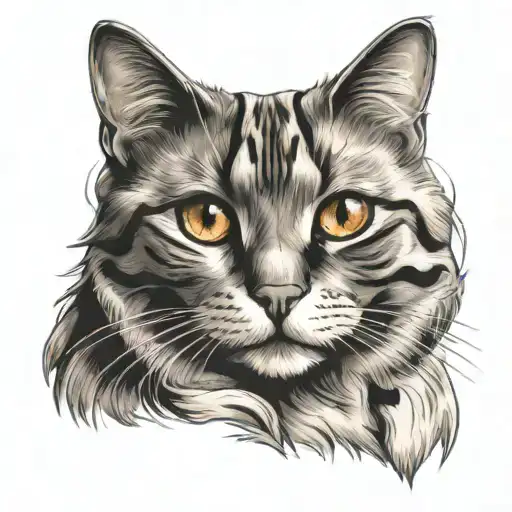 Whitw Cat With Brown Spots Name Is Harmony