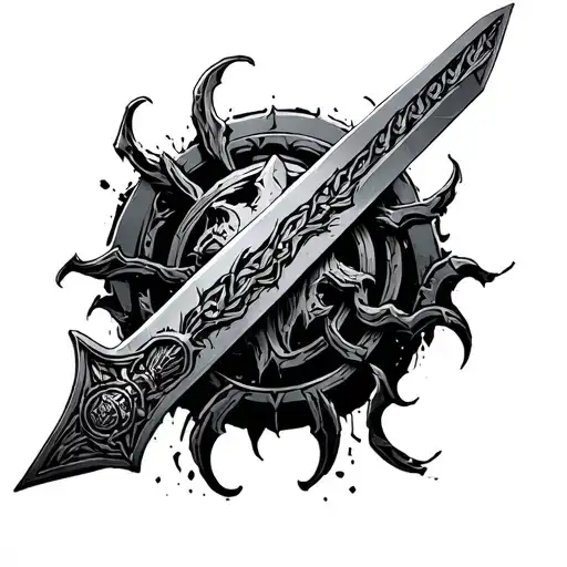 Bloodmarine Chainsword Nurgle Warhammer