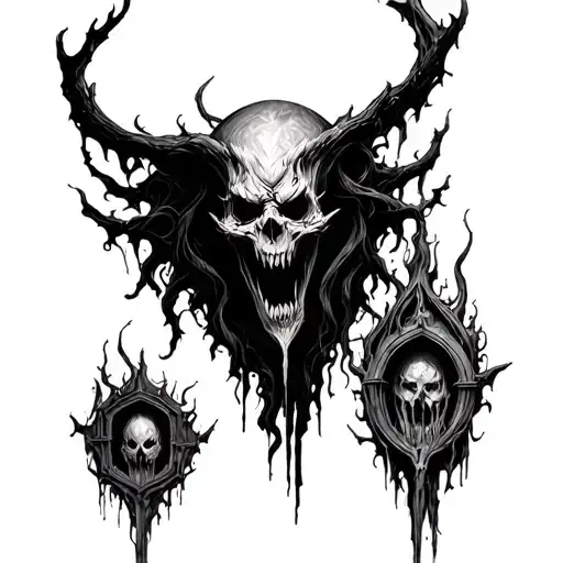 Darkest Evil Depiction Of All 7 Gates Of All 7 Layers Of Hell