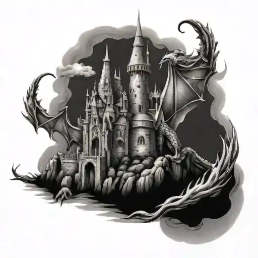 Dragon Castle Nestled High