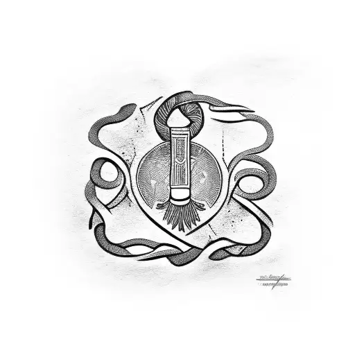 A Chef Knife Intertwined With Taino Petroglyphs