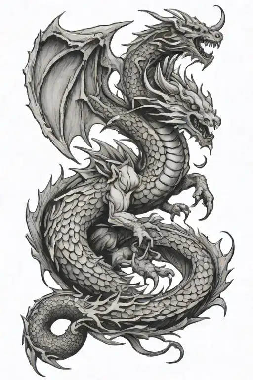 Dragon Mountain Aries Zodiac Sign