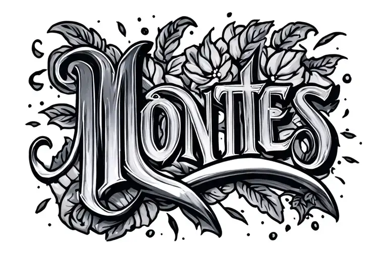 Montes Lettering