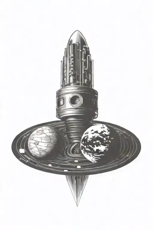 Planetary Gearbox Integrated Into A Trash