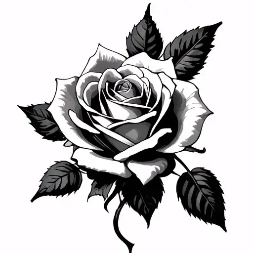 Rose With Thrones With A Broken Heart