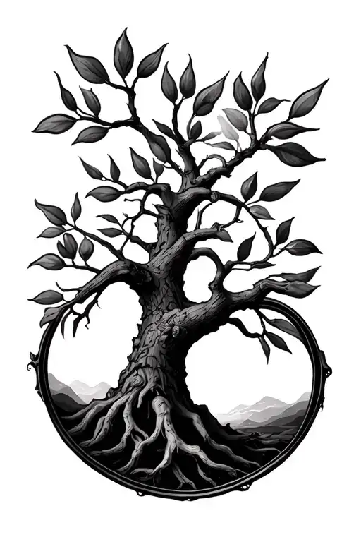 Christ Tree Of Life Olive Branch