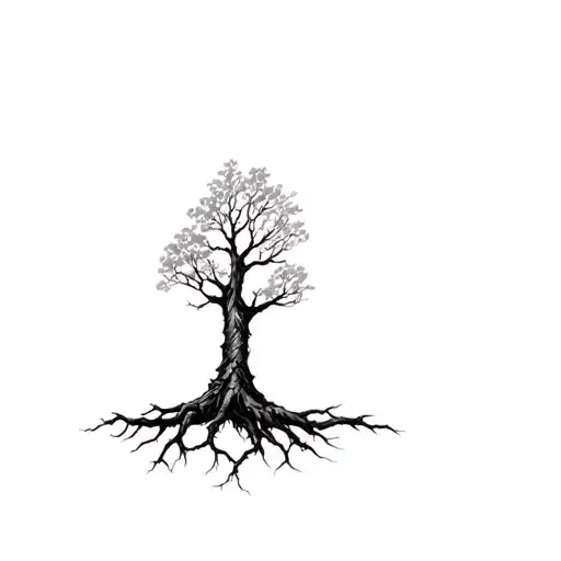 Coverup Tree With Roots