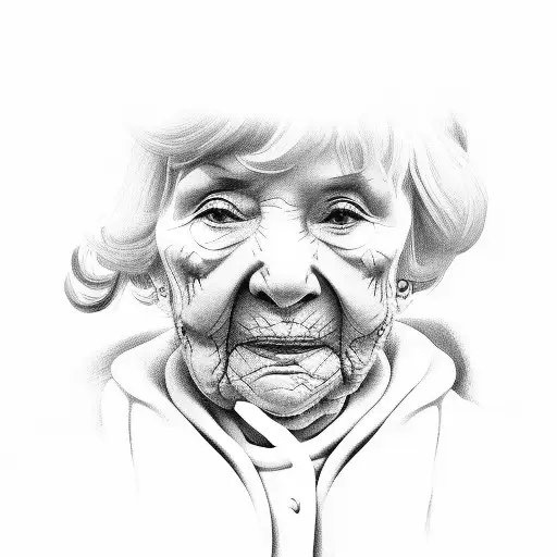 Grandma With Lavender