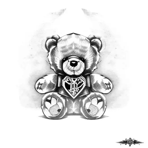 Gothic Teddy Bear