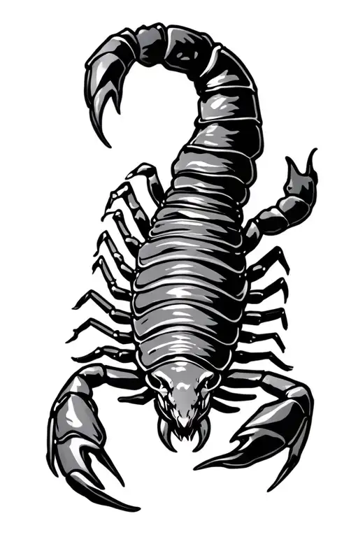 Worrier Scorpion Crawling