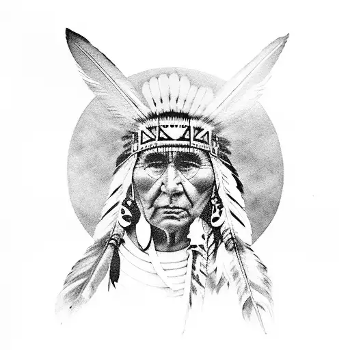 Native American Sude Profile