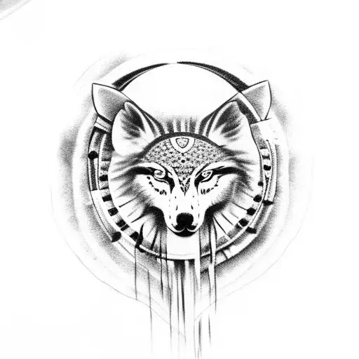 Native American Howling Moon