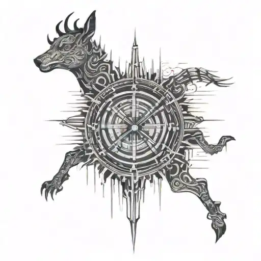 An Intricate Binary Code Design With A Hidden Hunting Scene