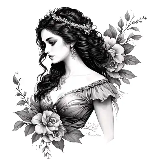 A Super Beautiful Byronic Woman