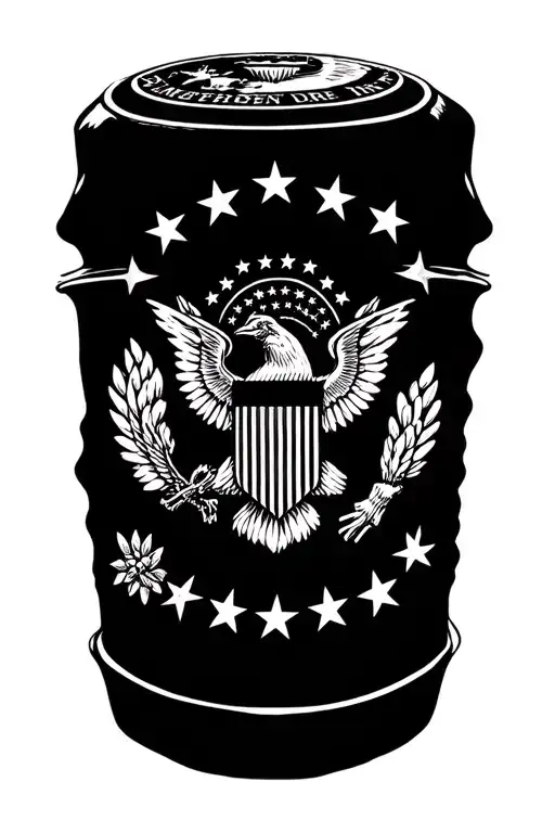 Seal Of The United States With 13 Stars