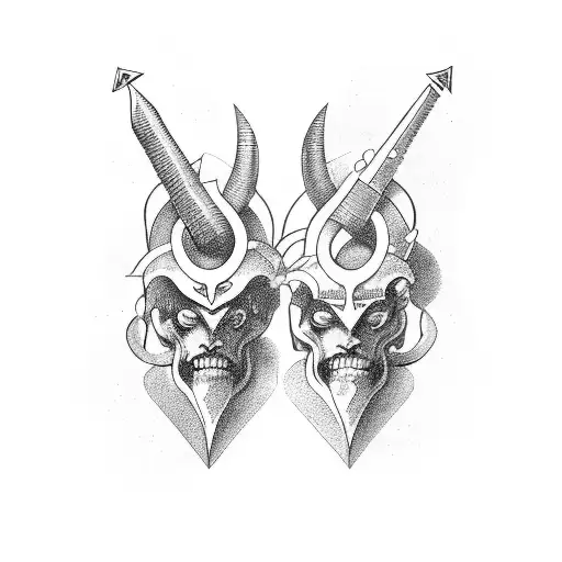 Achenese Dagger And Libra Zodiac