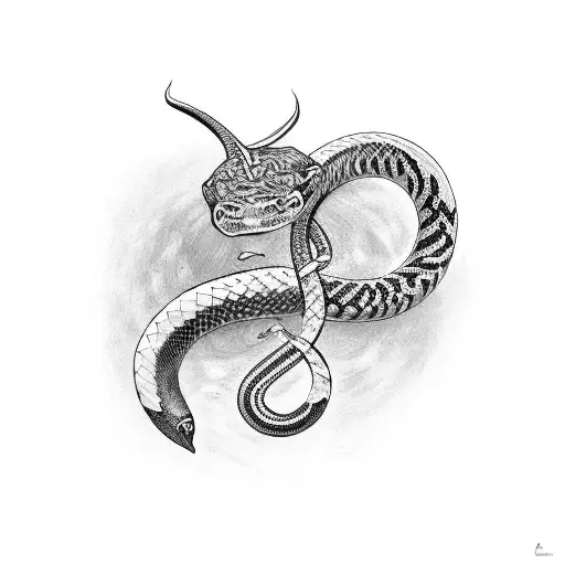 Staff With Serpent Irish