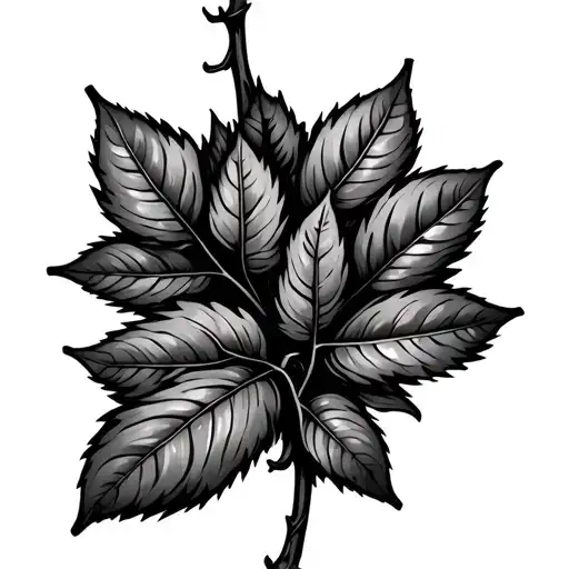 Vine With Medium Sized Leaves