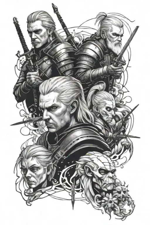 The Witcher Harry Potter Star Wars Marvel Characters