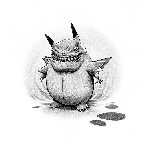 Smiling Gengar Pokemon