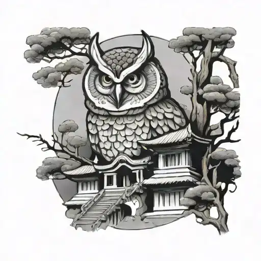 Owl Pagoda Temple