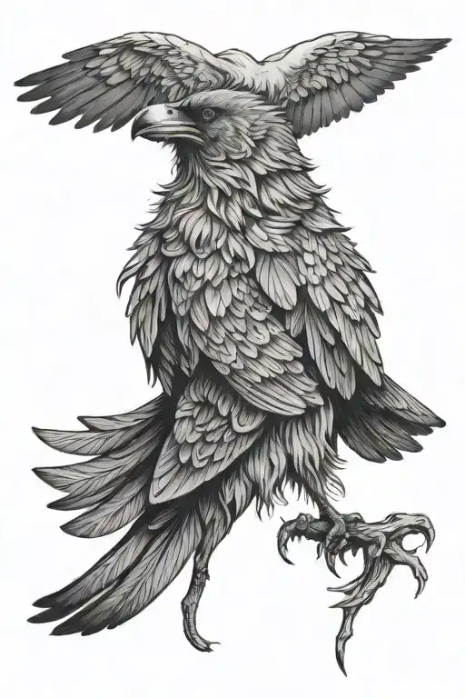 Half Wolf Half Raven