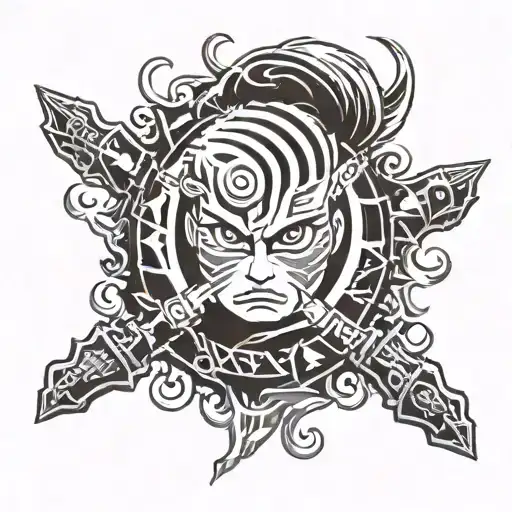 Gaara Symbol With Losver