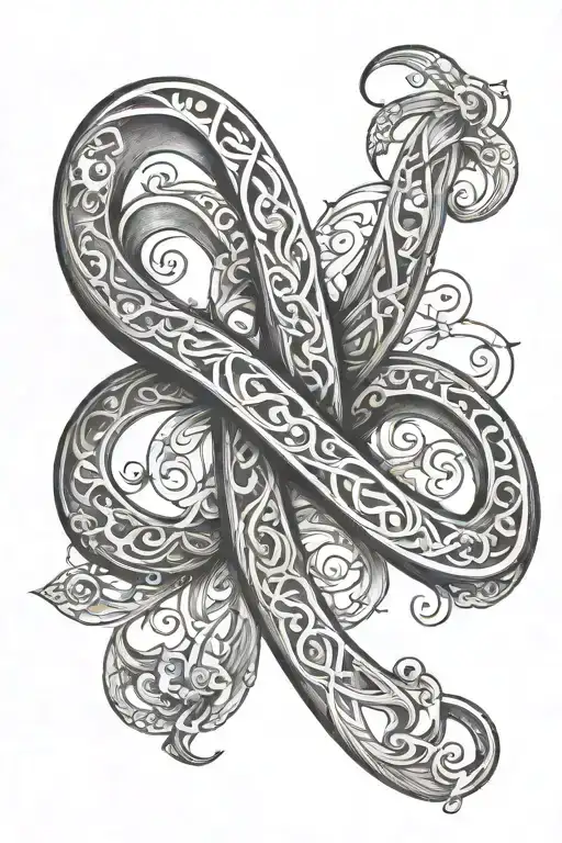 Infinity Symbol With Stella On It