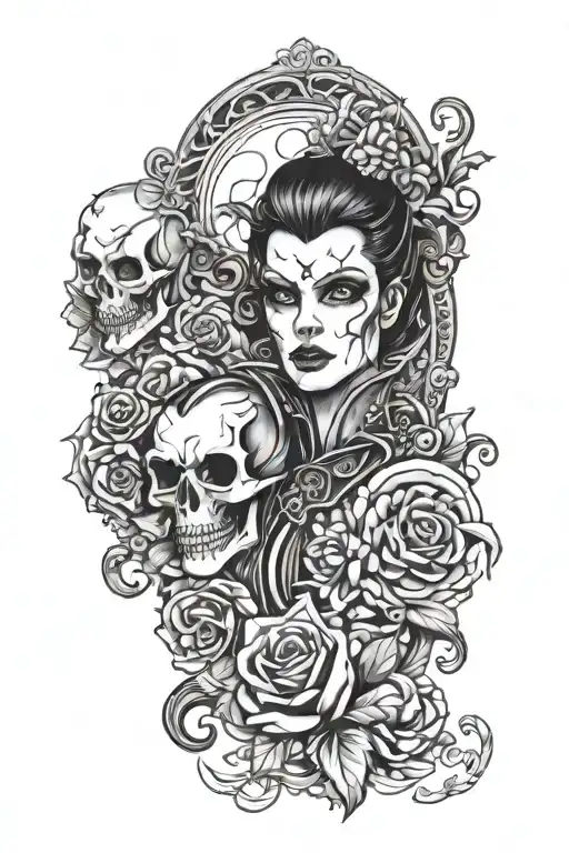 Gothic And Vampire Style Design