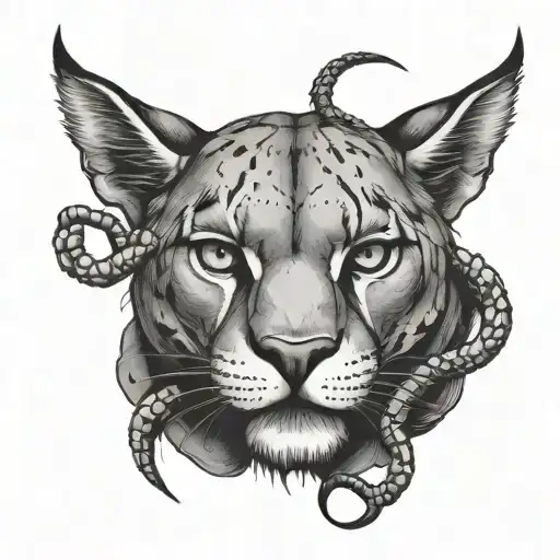 Puma With Scorpion And Weightlift