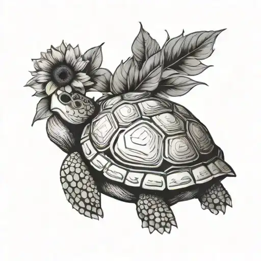 Sunflower Turtle