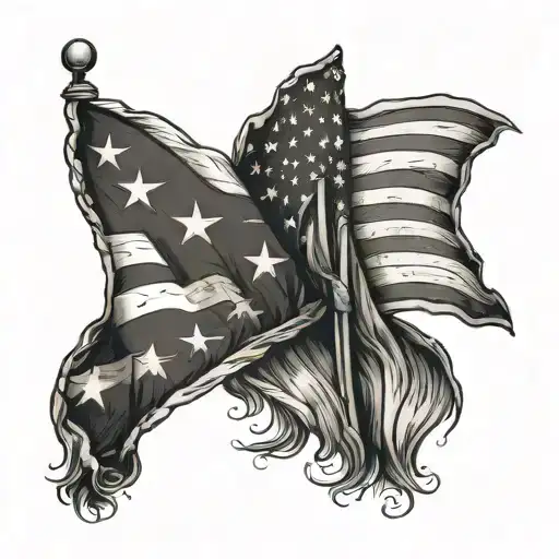 Western American Flag