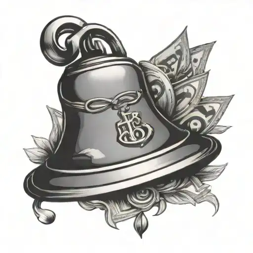 Bell With Money Sign
