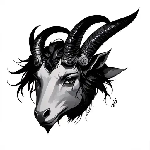 Ryomen Sukuna With Capricorn Zodiac Sign