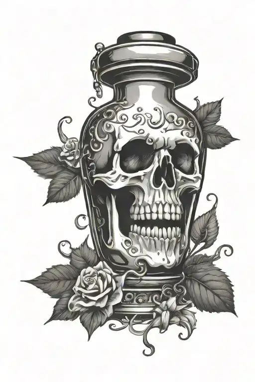 Beautiful Poison Bottle