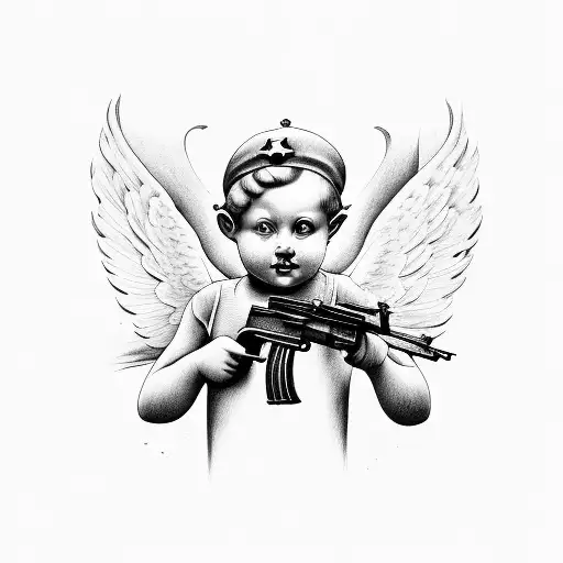 Cherub With Ak47