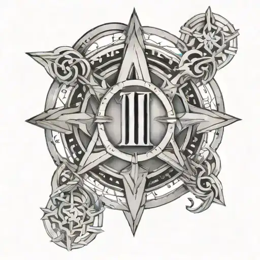 Roman Numerals 112 In Star