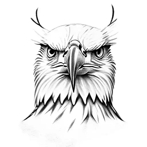 Design A Realistic Eagle Perched On Top Of A Camera Lens