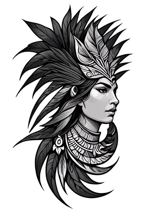 Sagittarius Polynesian Inspired