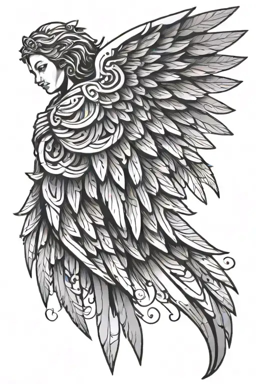 Angel Wing 3 Triangles